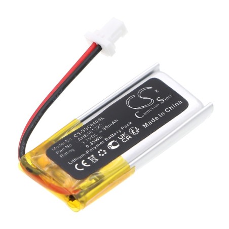 Batterie pour Sena AHB401225 (90 mAh/0.33 Wh, 3.7 V)