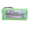 Batterie pour Stageclix Jack V2 Transmitter (700 mAh/1.68 Wh, 2.4 V)