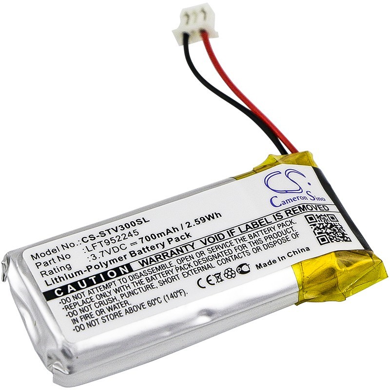 Batterie pour Stageclix Jack V4 transmitter (700 mAh/2.59 Wh, 3.7 V)