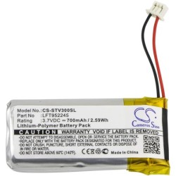 Batterie pour Stageclix Jack V4 transmitter (700 mAh/2.59 Wh, 3.7 V)