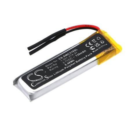 Batterie pour Sony WI-C400 (130 mAh/0.48 Wh, 3.7 V)