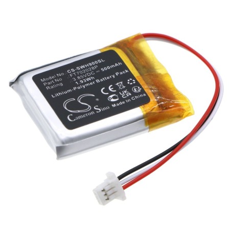 Batterie pour Sony FT702028P (500 mAh/1.93 Wh, 3.85 V)