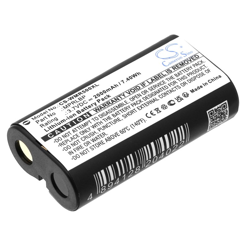 Batterie pour Wisycom MPRLBP (2000 mAh/7.4 Wh, 3.7 V)