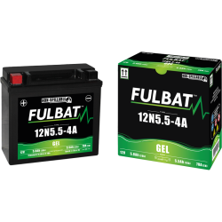 Batterie FULBAT 12N5.5-4A/4B GEL 5,8Ah 70A