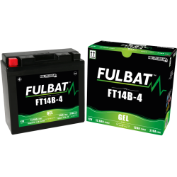 Batterie FULBAT FT14B-4 GEL  (YT14B)  12,6Ah 210A
