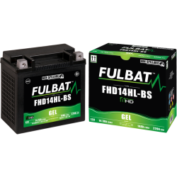 Batterie FULBAT FHD14HL-BS GEL (Harley.D)  14,7Ah 220A