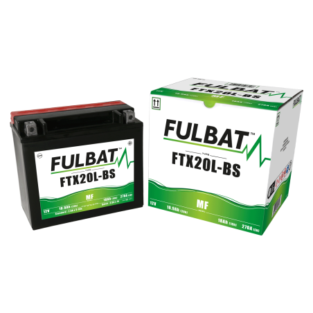 Batterie FULBAT FTX20L-BS (YTX20A) 18,9Ah 270A