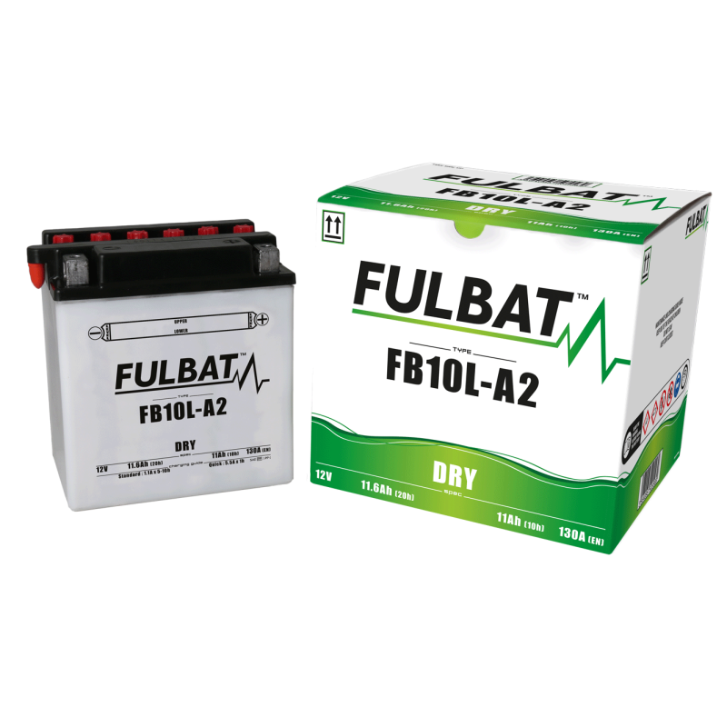 Batterie FULBAT DRY FB10L-A2 (12N10-3A) 11,6Ah 130A