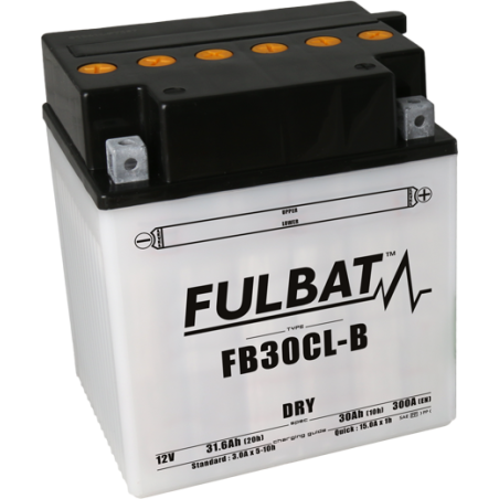 Batterie FULBAT DRY FB30L-B  31,6Ah 300A
