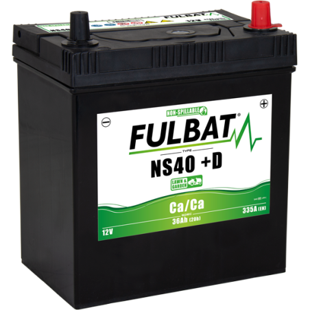 Batterie FULBAT NS40 (+D) Calcium 36Ah 335A