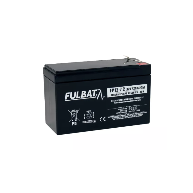 Batterie FULBAT FP12-7.2 7.2Ah 20A