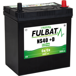 Batterie FULBAT NS40 (+D) Calcium 36Ah 335A