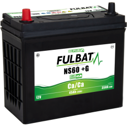 batterie FULBAT NS60 (+G) Calcium 45Ah 350A