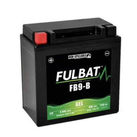 Batterie FB9-B GEL pour LONCIN 230cc XWOLF230 ATV