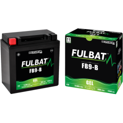 Batterie FB9-B GEL pour LONCIN 230cc XWOLF230 ATV