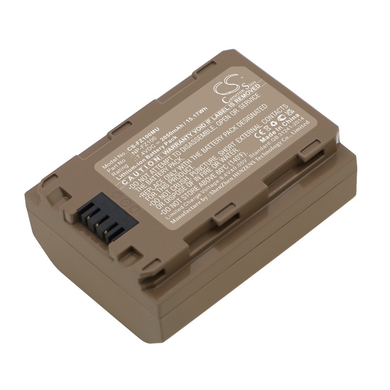 Batterie pour Sony  E-mount APS-C (2050 mAh/15.17 Wh, 7.4 V)