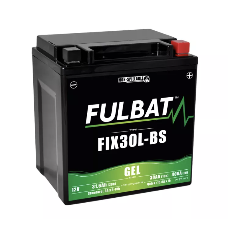 Batterie FIX30L-BS GEL pour POLARIS 550cc SPORTSMAN  (-2010)