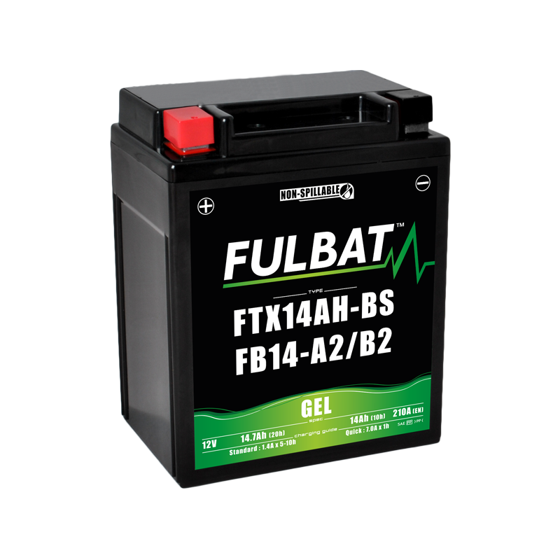 Batterie FTX14AH-BS/FB14-A2/B2 GEL pour YAMAHA 350cc YFM35XY (2009-)