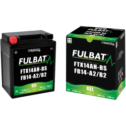 Batterie FTX14AH-BS/FB14-A2/B2 GEL pour YAMAHA 350cc YFM35XY (2009-)