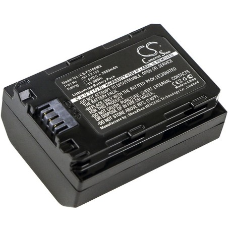 Batterie pour Sony  Alpha 1 (2050 mAh/15.38 Wh, 7.5 V)