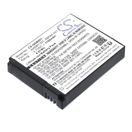 Batterie pour GoPro HD Surf Hero (1100 mAh/4.07 Wh, 3.7 V)