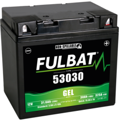 Batterie 53030 GEL pour SNAPPER    FAST TRAK SNAPPER Z