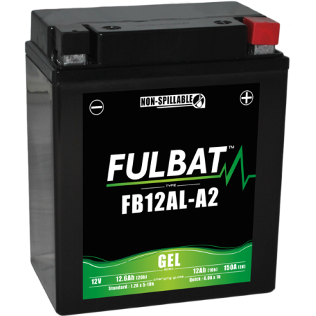 Batterie FB12AL-A2 GEL pour APRILIA 125cc ATLANTIC 125 (2003-2012)