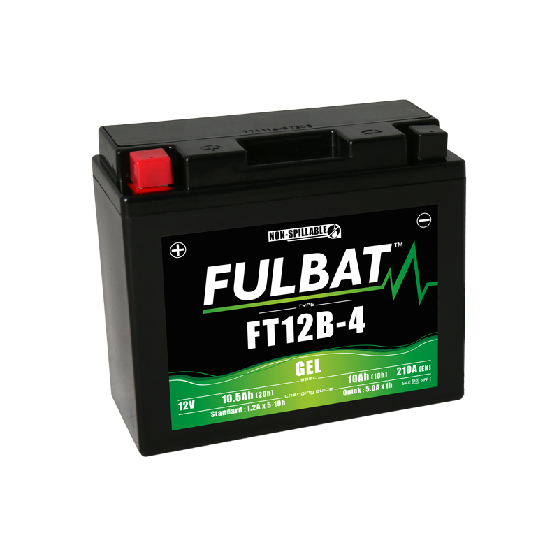 Batterie FT12B-4 GEL pour DUCATI 400cc MONSTER 400 (2000-2004)