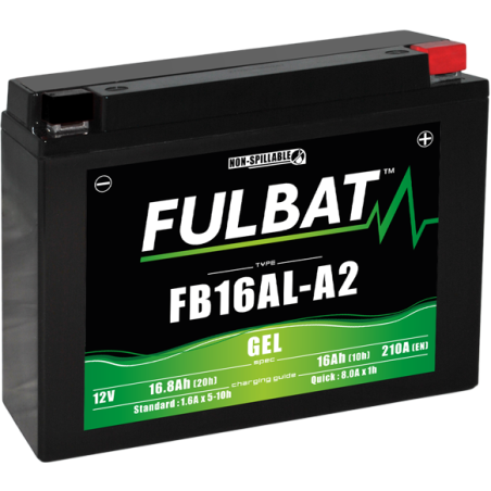 Batterie FB16AL-A2 GEL pour DUCATI 944cc 944ST2  (1997-2000)