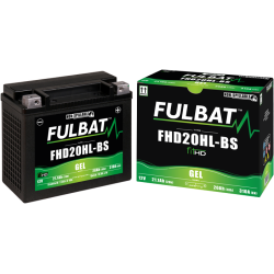 Batterie FHD20HL-BS GEL pour HARLEY DAVIDSON 1340cc SOFTAIL CUSTOM FXSTC 1340 (1991-1996)