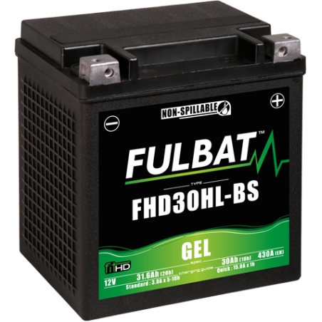 Batterie FHD32HL-BS GEL pour HARLEY DAVIDSON 1690cc STREET GLIDE TRIKE FLHXXX 1690 (2010-2011)