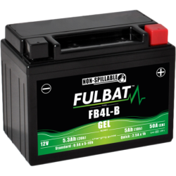 Batterie FB4L-B GEL pour HONDA 50cc PXR 50  (1984-1984)