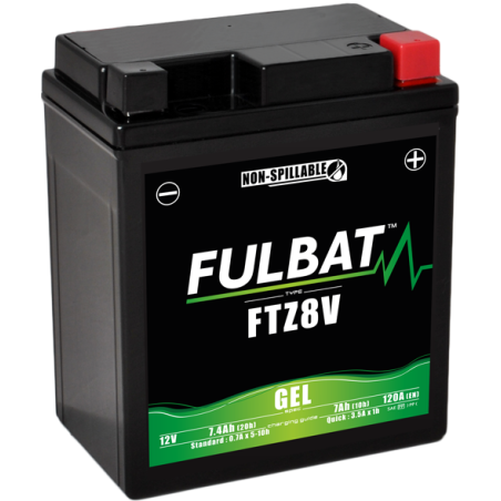 Batterie FTZ8V GEL pour HONDA 150cc WW150 PCX 150A (2018-2020)