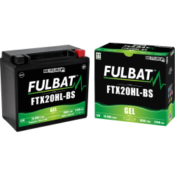 Batterie FTX20HL-BS GEL pour INDIAN 1811cc CHIEF CLASSIC 1811 (2014-2018)