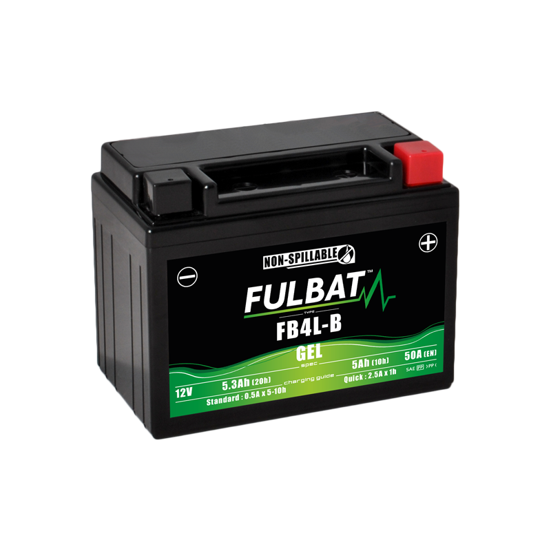Batterie FB4L-B GEL pour KAWASAKI 250cc KR-1 KR 250 (1989-1989)