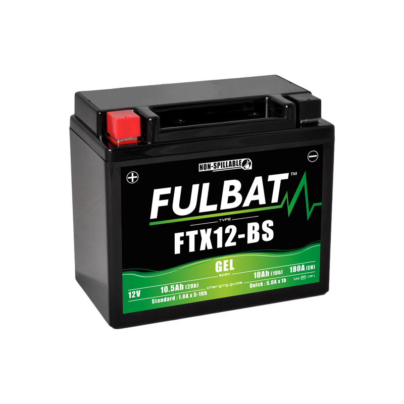 Batterie FTX12-BS GEL pour KAWASAKI 500cc KLE 500  (1991-2007)