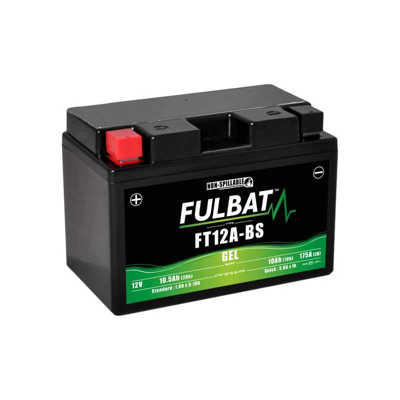 Batterie FT12A-BS GEL pour KAWASAKI 1000cc ZR 1000 Z 1000 (2014-2016)