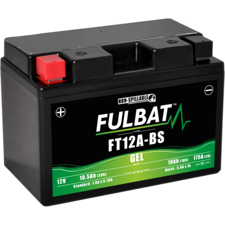Batterie FT12A-BS GEL pour KAWASAKI 1000cc ZR 1000 Z 1000 (2014-2016)