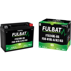 Batterie FTX24HL-BS/F50-N18L-A/A2/A3 GEL pour KAWASAKI 1500cc VN 15SE  (1987-1992)