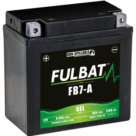 Batterie FB7-A GEL pour KEEWAY 125cc RKV 125  (2016-2019)