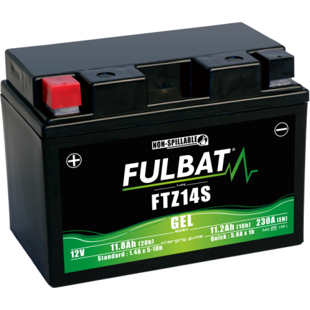 Batterie FTZ14S GEL pour KTM 1290cc SUPER ADVENTURE 1290 (2015-2021)