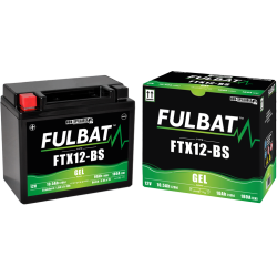 Batterie FTX12-BS GEL pour KYMCO 125cc X TOWN 125I (2016-2021)