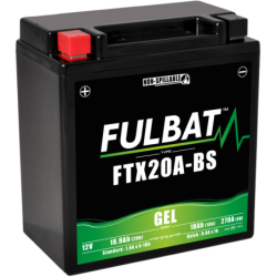 Batterie FTX20A-BS GEL pour MOTO GUZZI 850cc GRISO 850 (2006-2007)