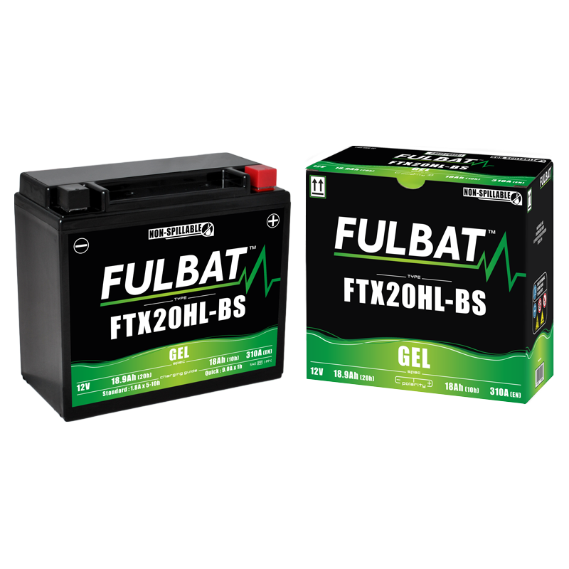 Batterie FTX20HL-BS GEL pour MOTO GUZZI 1100cc CALIFORNIA VINTAGE 1100 (2006-2013)