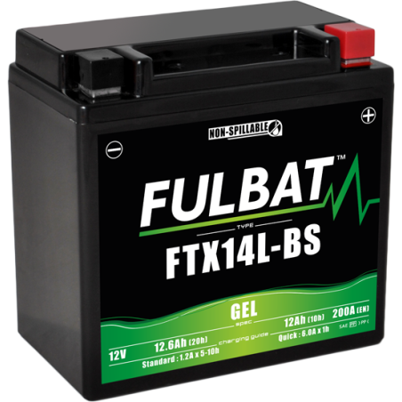 Batterie FTX14L-BS GEL pour MV AGUSTA 930cc LUCKY EXPLORER (2023-2025)