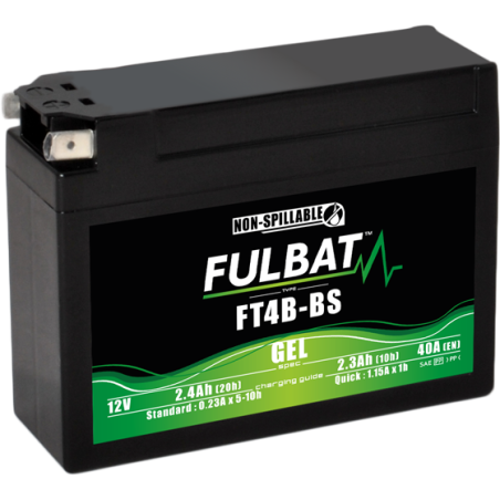 Batterie FT4B-BS GEL pour SUZUKI 50cc AZ 50R  (2000-2002)
