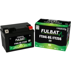 Batterie FTX4L-BS/FTZ5S GEL pour SUZUKI 50cc CHOINORI X5 50 (2003-2003)