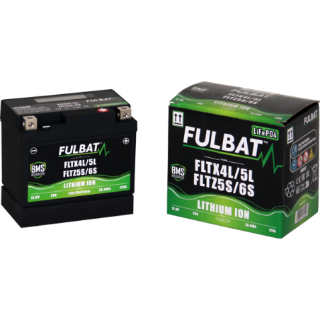 Batterie Lithium FLTX4L/5L/7L+ - FLTZ5S/6S/7S+ pour SUZUKI 50cc ZILLION UX 50W (1999-2002)