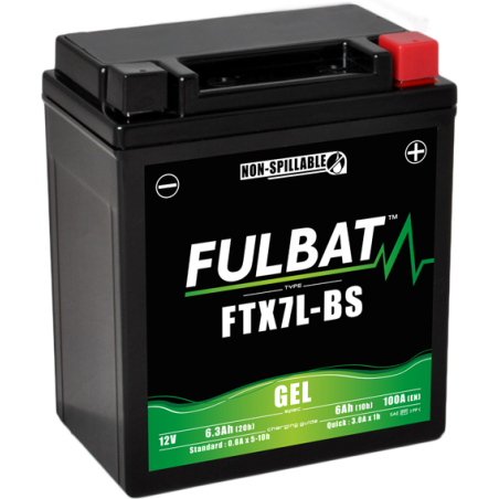 Batterie FTX7L-BS GEL pour SUZUKI 125cc VAN-VAN RV 125 (2002-2017)