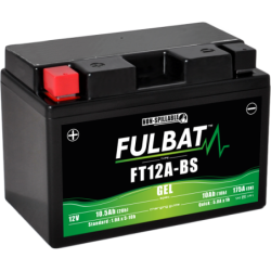 Batterie FT12A-BS GEL pour SUZUKI 650cc SV 650SA  (2007-2013)